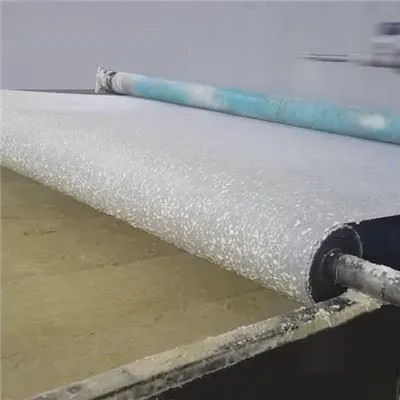 Cement Coated Fiberglass Mat